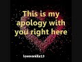 My apology - Hồ Ngọc Hà ft Suboi