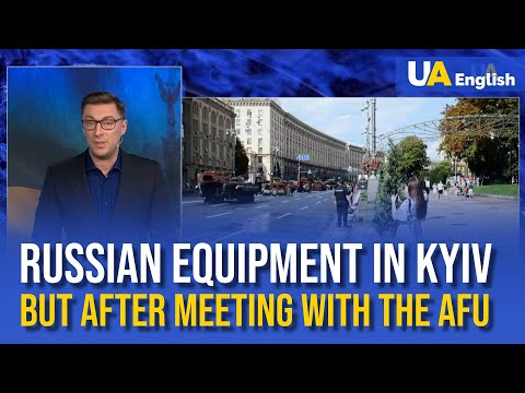 Russian Combat Vehicles in the Middle of Kyiv, however burned. Daily Wrap-Up