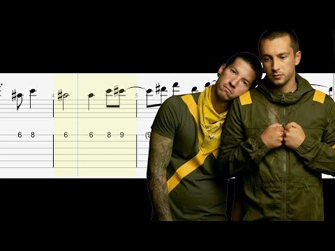 Twenty One Pilots - Saturday (Guitar Tutorial) Tabs With Sheets