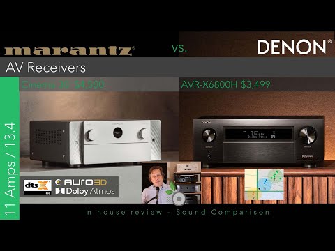 Denon AVR-X6800H vs Marantz Cinema 30 - Inhouse Review - Sound Comparison