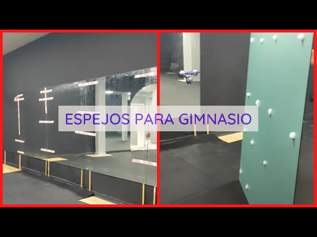 Vídeo relacionado con NEUWEABY Espejo para Gimnasio doméstico, 3piezas 144,5 x 60 cm Espejo Grande para Yoga, Espejos sin Marco de Cuerpo Entero para Fitness, Vidrio Templado, Montaje en Pared para Estudio de Danza