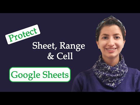 PROTECT Your Google Sheets Data from Editing!