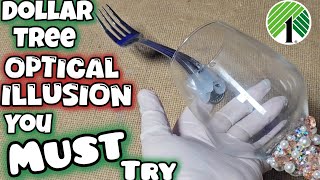 She Made WHAT!?!😱 Buy These DOLLAR TREE Items To Create A MAGICAL Optical ILLUSION!