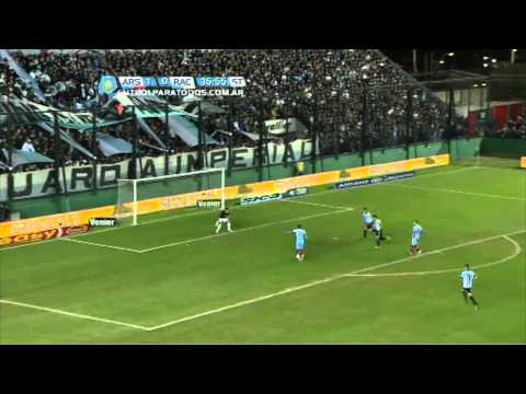 Tapada de Saja. Arsenal 1 Racing 0. Torneo Final 2013. Fecha 14. Fútbol Para Todos.