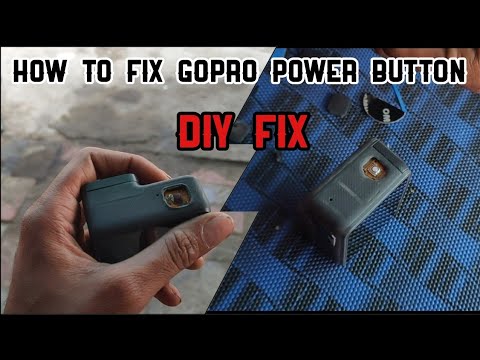 How to Fix GoPro Power Button | DIY | Quick Fix | GoPro Hero6 Black