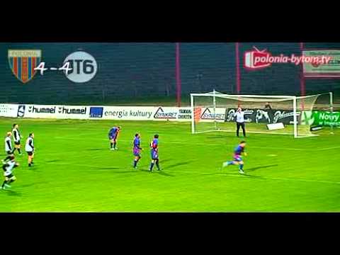 Skrót meczu JT6 - Polonia Bytom 5:5. Benefis Jacka Trzeciaka 10.10.2010