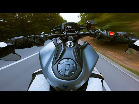 INCREDIBLE SOUND! 🔥💥┃YAMAHA MT-09 SP┃Akrapovic┃4K POV