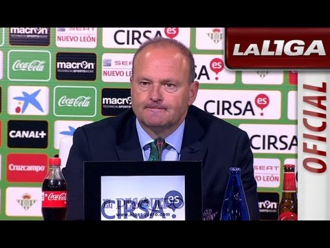 Rueda de Prensa de Mel tras el Real Betis (0-0) Getafe CF - HD
