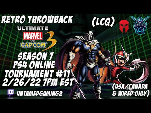 Retro Throwback UMVC3 Season 7 PS4 Online Tournament #11 2/26/22 (LCQ)