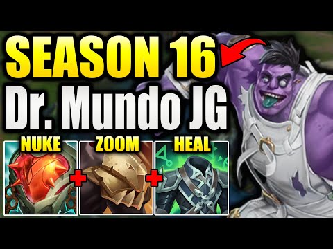 HOW TO CLIMB WITH DR. MUNDO JUNGLE IN SEASON 16!