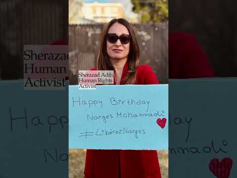 #FreeNarges Now! On her birthday we wish Narges Mohammadi freedom