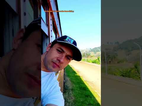 O Passeio de Maria Fumaça em Piratuba (SC) conhecido como Trem das Termas. #trem #mariafumaça 