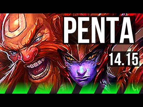 GRAGAS vs SHYVANA (JGL) | Penta, 75% winrate, 13/2/7, Legendary | NA Master | 14.15