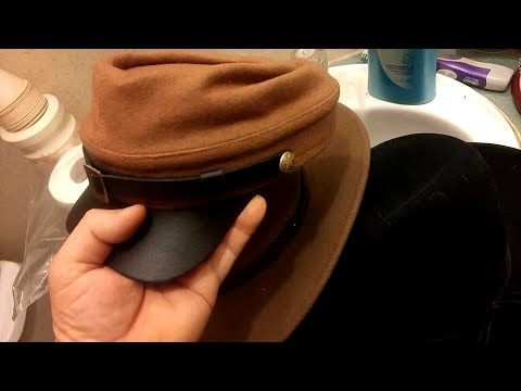 New Tan KEPI, and Other CSA Hats I have