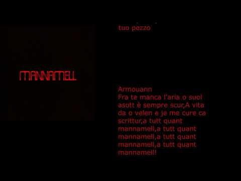 Mannamell Big219 ft Armouann O Blokk & Alan  (Official lyric video)