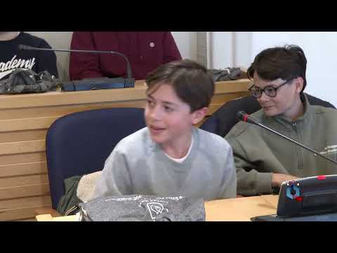 Alumnos franceses visitan el Ayuntamiento de Ciudad Real