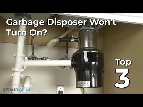 Top Reasons Garbage Disposer Won't Turn On  — Garbage Disposer Troubleshooting