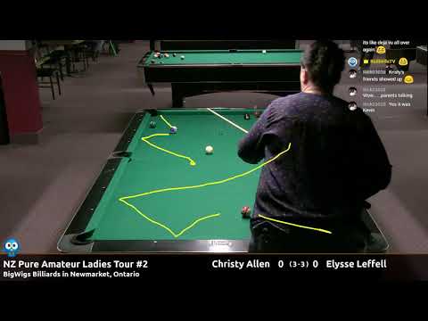 Christy Allen vs Elysse Leffell - 2017 NZ Pure Amateur Ladies Tour #2