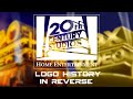 20th Century Home Entertainment Logo History In Reverse