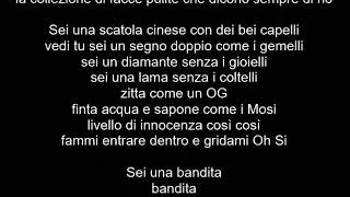 Bandita   Jake La Furia  TESTO LYRICS