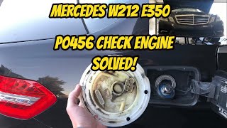 Mercedes E350 P0456 CODE CEL SOLVED Step by Step DIY W212 W204 Check Engine Light