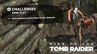 Rise of the Tomb Raider · Fowl Play Challenge Walkthrough Video Guide