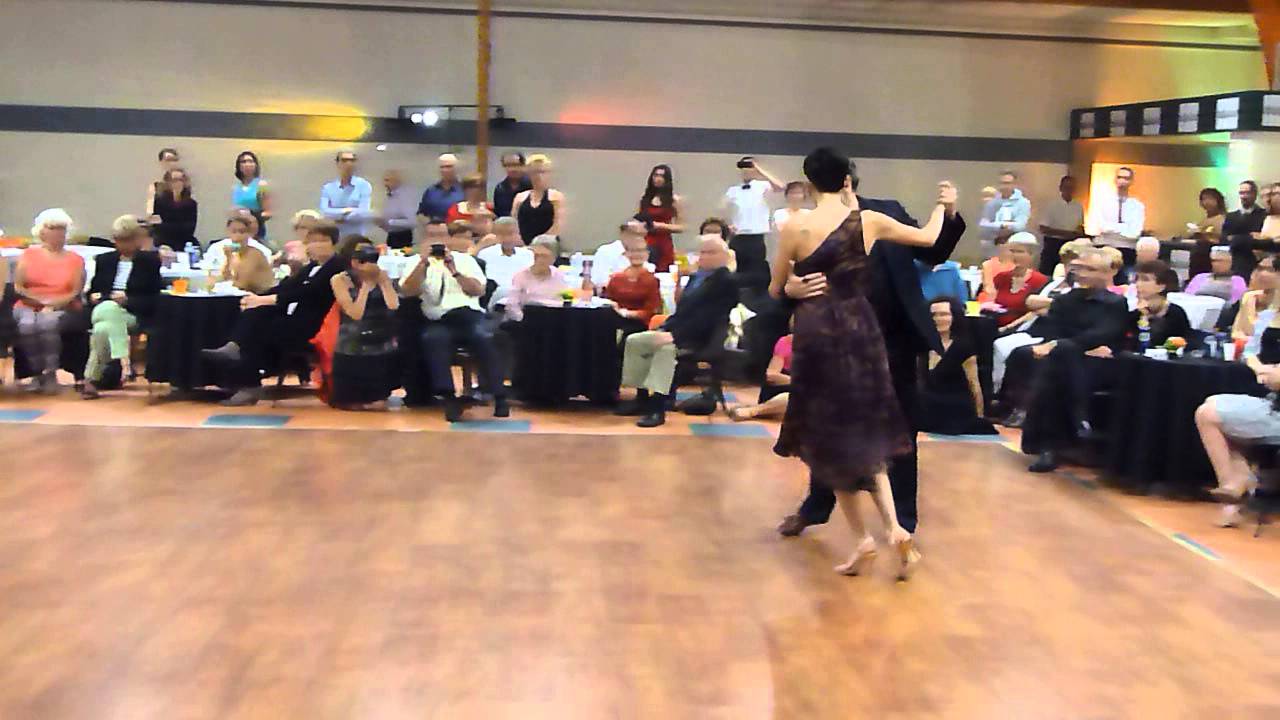 Victoria Vieyra & Mikaël Cadiou à "La Grande Milonga" 2013 de Tango A Vivre Limoges