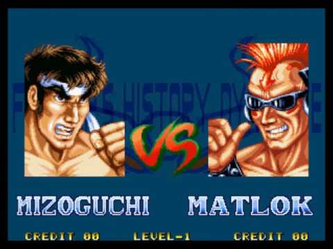 Fighter's History Dynamite(Neo-Geo/Arcade)Mizoguchi Playthrough