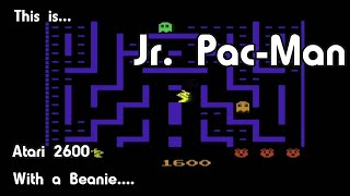 This is Jr. Pac-Man for the Atari 2600