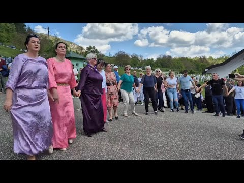 🔴 Tri sestre u dimijama kolo vode - Žepa 1. maj - Amko Bend - Bosanski teferič