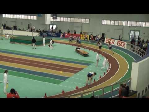 3x1000m Sturz am 21.02.2010