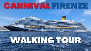 Carnival Firenze Cruise Ship Walking Tour - Fun Italian Style - California Mexican Riviera Cruise