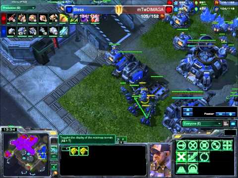 Dimaga [Z] vs. Bliss [T] part 1