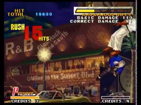 Garou MOTW - Rock Counter Hit Combos