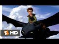 How to Train Your Dragon (2010) - Learning To Fly Scene (5/10) | Movieclips