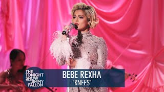 Bebe Rexha Live! | &quot;Knees&quot; (Live at The Tonight Show Starring Jimmy Fallon)