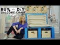 CUSTOM BALCONY FURNITURE DIY | Buy or DIY CUSTOM BALCONY FURNITURE DIY | Buy or DIY
