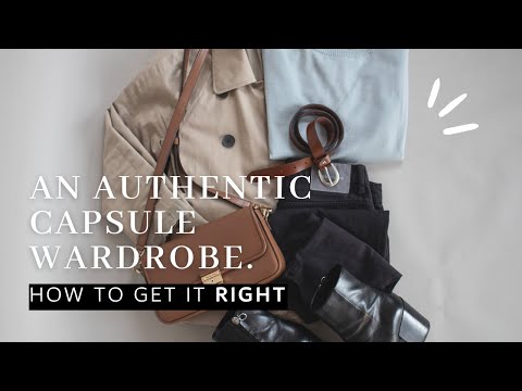 YouTube video about Benefits of building a second-hand capsule wardrobe