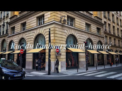 🇫🇷 (faubourg saint honoré) live streaming in Paris 07/01/2021