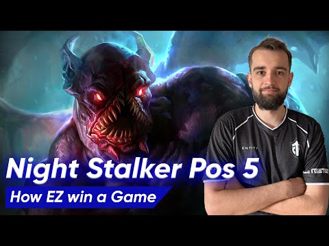 Dota 2 NEW META: Night Stalker Support by Entity Fishman