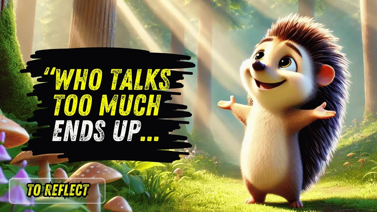THE PORCUPINE WHO TALKED TOO MUCH | Learn to Listen!