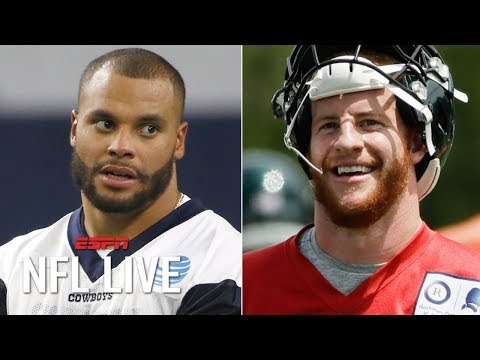 Do the Cowboys or Eagles have a better chance to win the NFC East? | NFL Live
