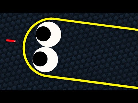 Slither.io Hacker Snake vs Tiny Snakes - Epic Slitherio Gameplay