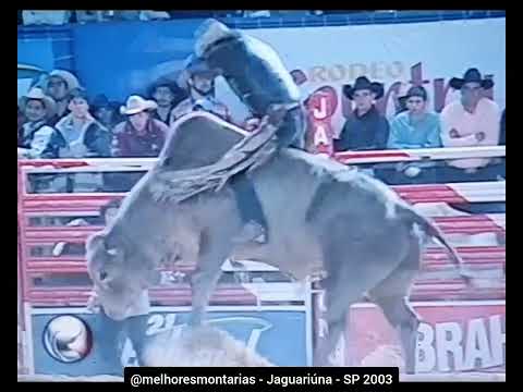 🇧🇷 Claudecir Ferreira x Cometa - Rodeio de Jaguariúna 2003 #rodeio #rodeo