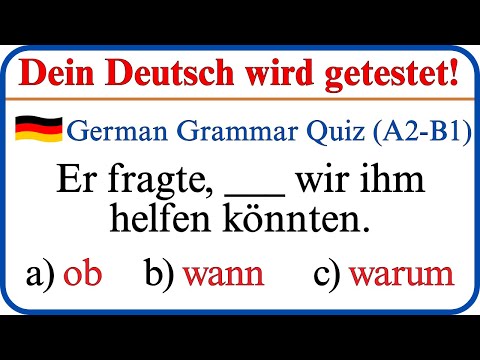 Wenn du 10 von 35 schaffst, bist du ein Grammatik-Genie! 🧠🔥