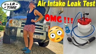 Intake Leak Test - DIY Smoke Generator - Land Rover Discovery 3 - LR3 -LR4
