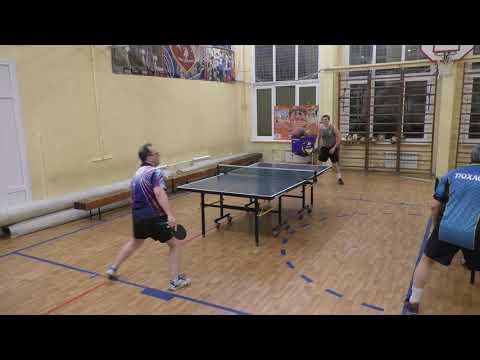 Некрашенко А. - Чирков А. турнир по настольному теннису в Купчино Санкт-Петербург 08.04.19
