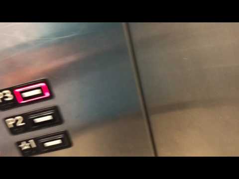 KONE elevator at the parking garage for the shops on Lake Avenue in Pasadena CA