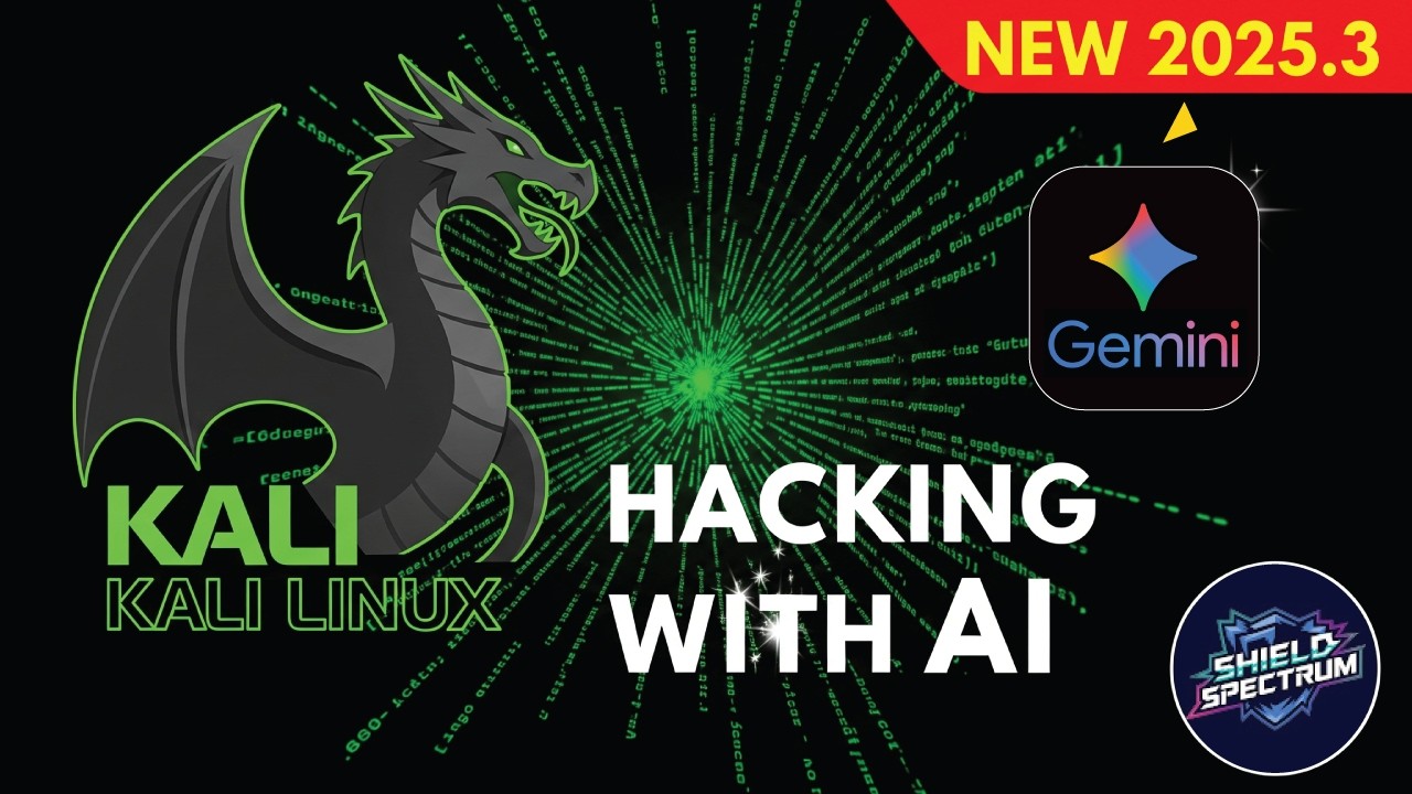 Gemini CLI + Kali Linux 2025.3 - The ULTIMATE Ethical Hacking Tutorial