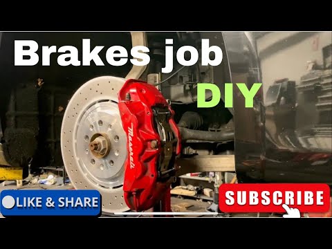 how to change maserati front brakes and rotors| how to change front brakes and rotors on a car